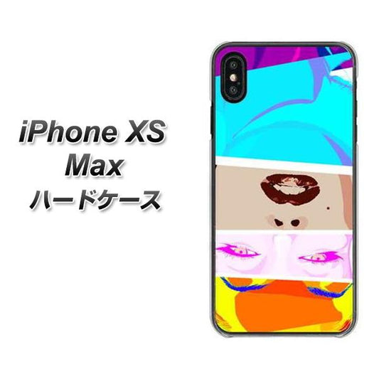 iPhone XS Max 高画質仕上げ 背面印刷 ハードケース【YJ211 マリリンモンローデザイン(D)】