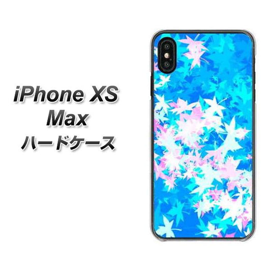 iPhone XS Max 高画質仕上げ 背面印刷 ハードケース【YJ290 デザインもみじ】