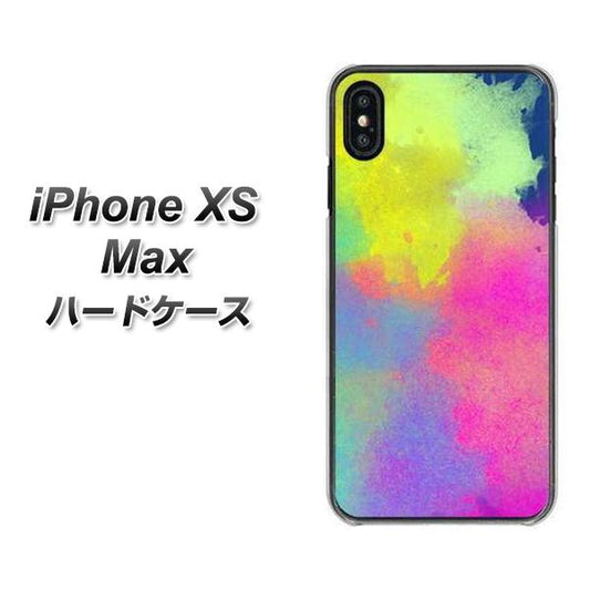 iPhone XS Max 高画質仕上げ 背面印刷 ハードケース【YJ294 デザイン色彩】