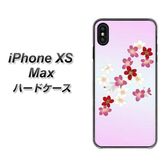 iPhone XS Max 高画質仕上げ 背面印刷 ハードケース【YJ320 桜 和】