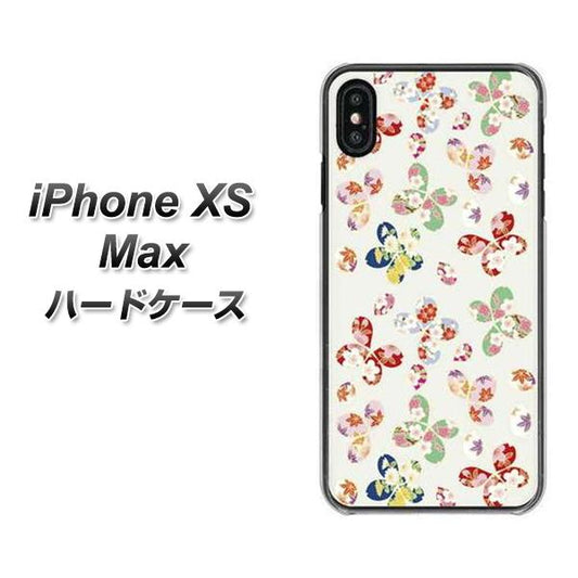 iPhone XS Max 高画質仕上げ 背面印刷 ハードケース【YJ326 和柄 模様】