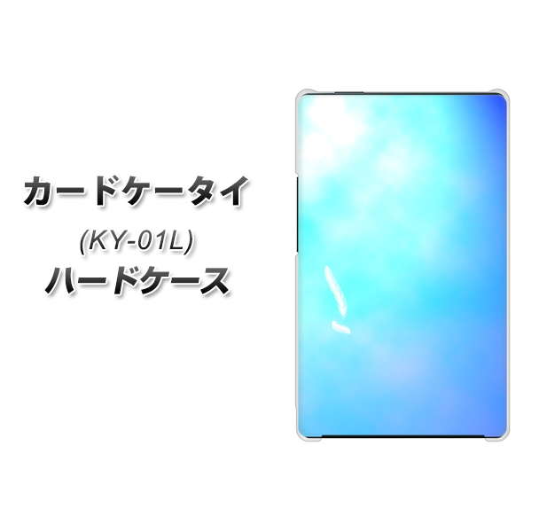 docomo カードケータイ KY-01 高画質仕上げ 背面印刷 ハードケース【YJ291 デザイン 光】