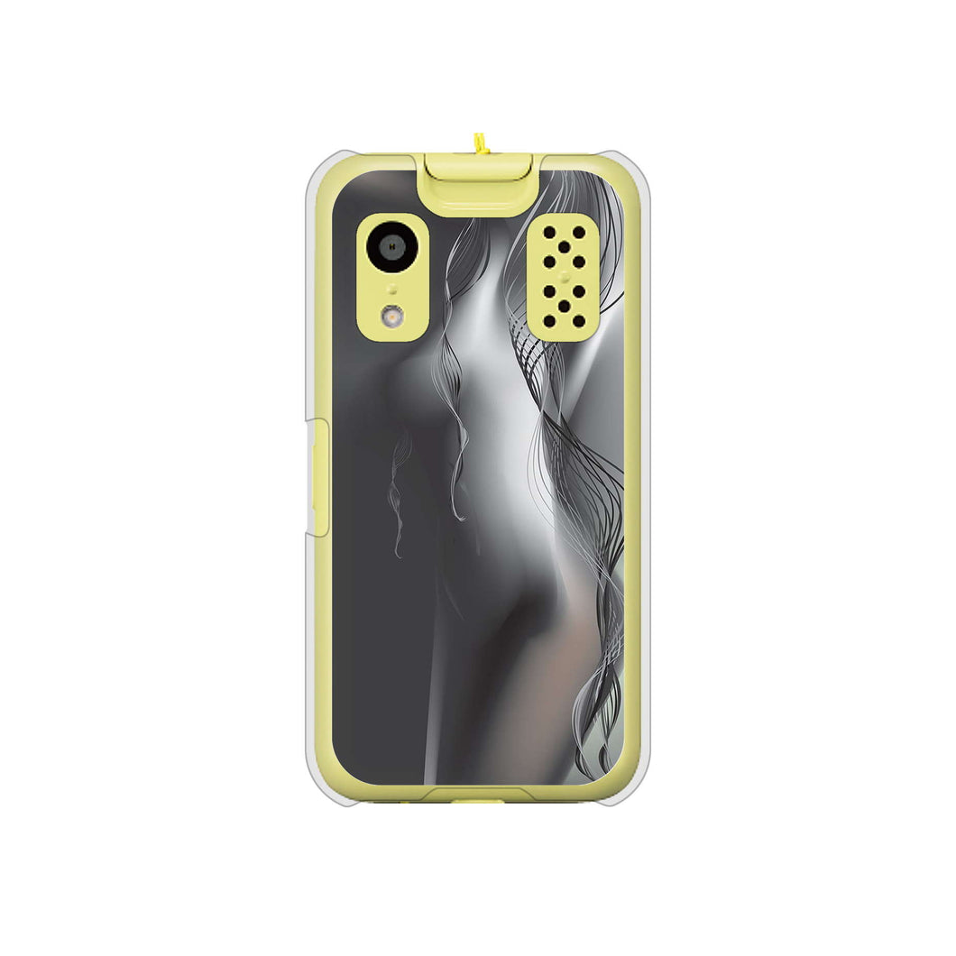 キッズケータイ KY-41C docomo 高画質仕上げ 背面印刷 ハードケース【566 ボディウォール】