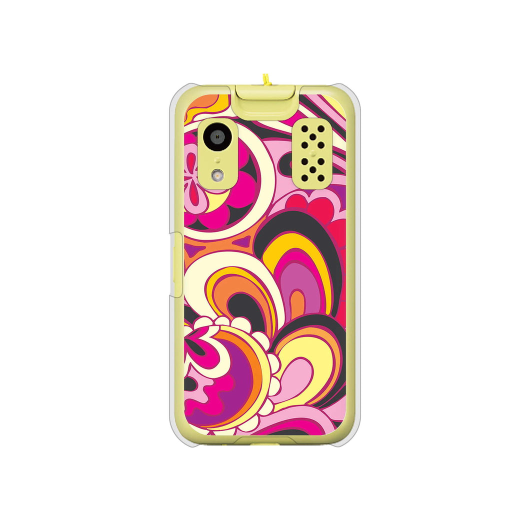 キッズケータイ KY-41C docomo 高画質仕上げ 背面印刷 ハードケース【586 ブローアップカラー】