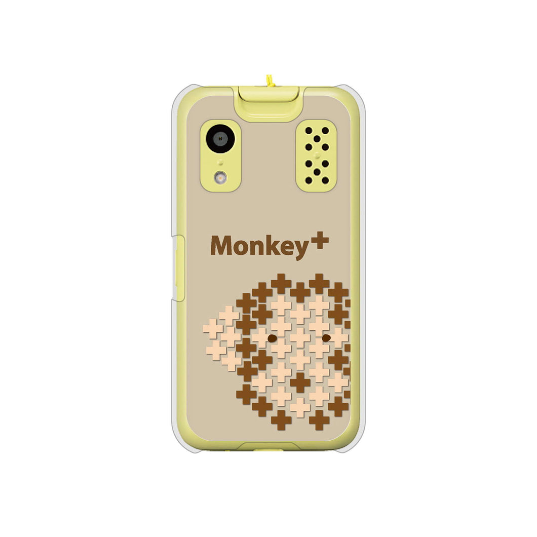 キッズケータイ KY-41C docomo 高画質仕上げ 背面印刷 ハードケース【IA803 Monkey+】