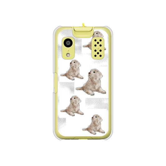 キッズケータイ KY-41C docomo 高画質仕上げ 背面印刷 ハードケース【YD823 ラブラドールレトリバー04】