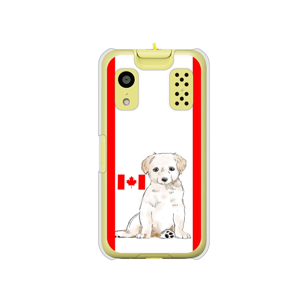 キッズケータイ KY-41C docomo 高画質仕上げ 背面印刷 ハードケース【YD824 ラブラドールレトリバー05】