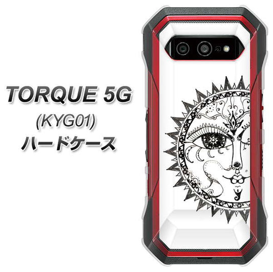 au トルク 5G KYG01 高画質仕上げ 背面印刷 ハードケース【207 太陽神】