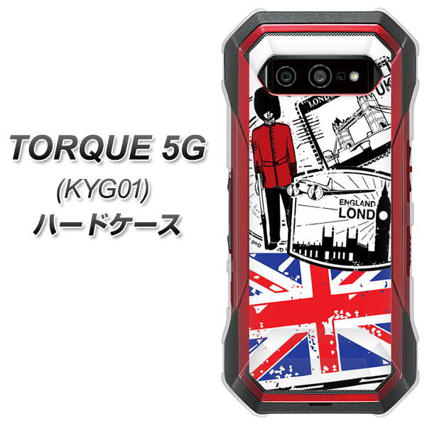 au トルク 5G KYG01 高画質仕上げ 背面印刷 ハードケース【574 LONDON】