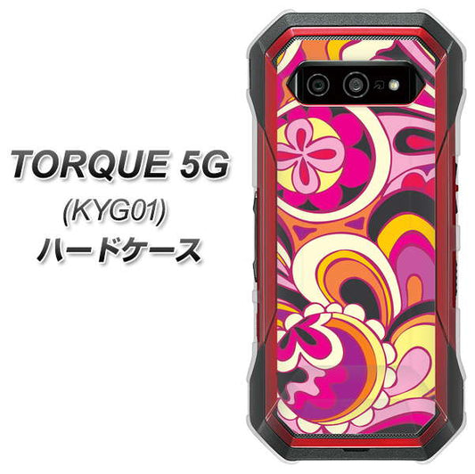au トルク 5G KYG01 高画質仕上げ 背面印刷 ハードケース【586 ブローアップカラー】