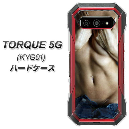 au トルク 5G KYG01 高画質仕上げ 背面印刷 ハードケース【602 ボディライン】