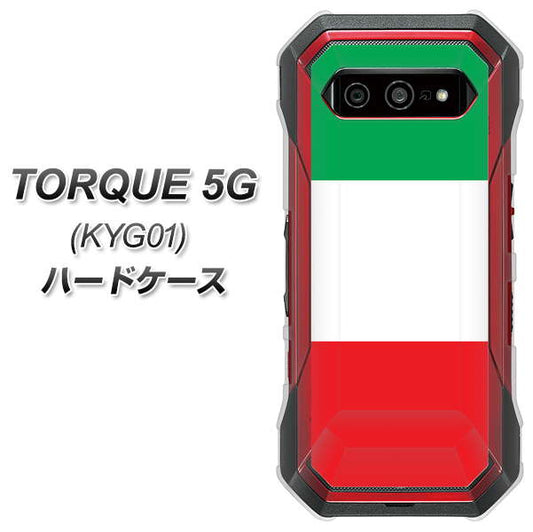 au トルク 5G KYG01 高画質仕上げ 背面印刷 ハードケース【676 イタリア】