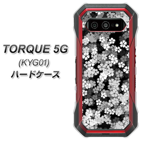 au トルク 5G KYG01 高画質仕上げ 背面印刷 ハードケース【1332 夜桜】