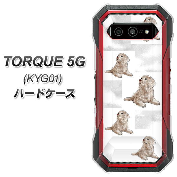 au トルク 5G KYG01 高画質仕上げ 背面印刷 ハードケース【YD823 ラブラドールレトリバー04】