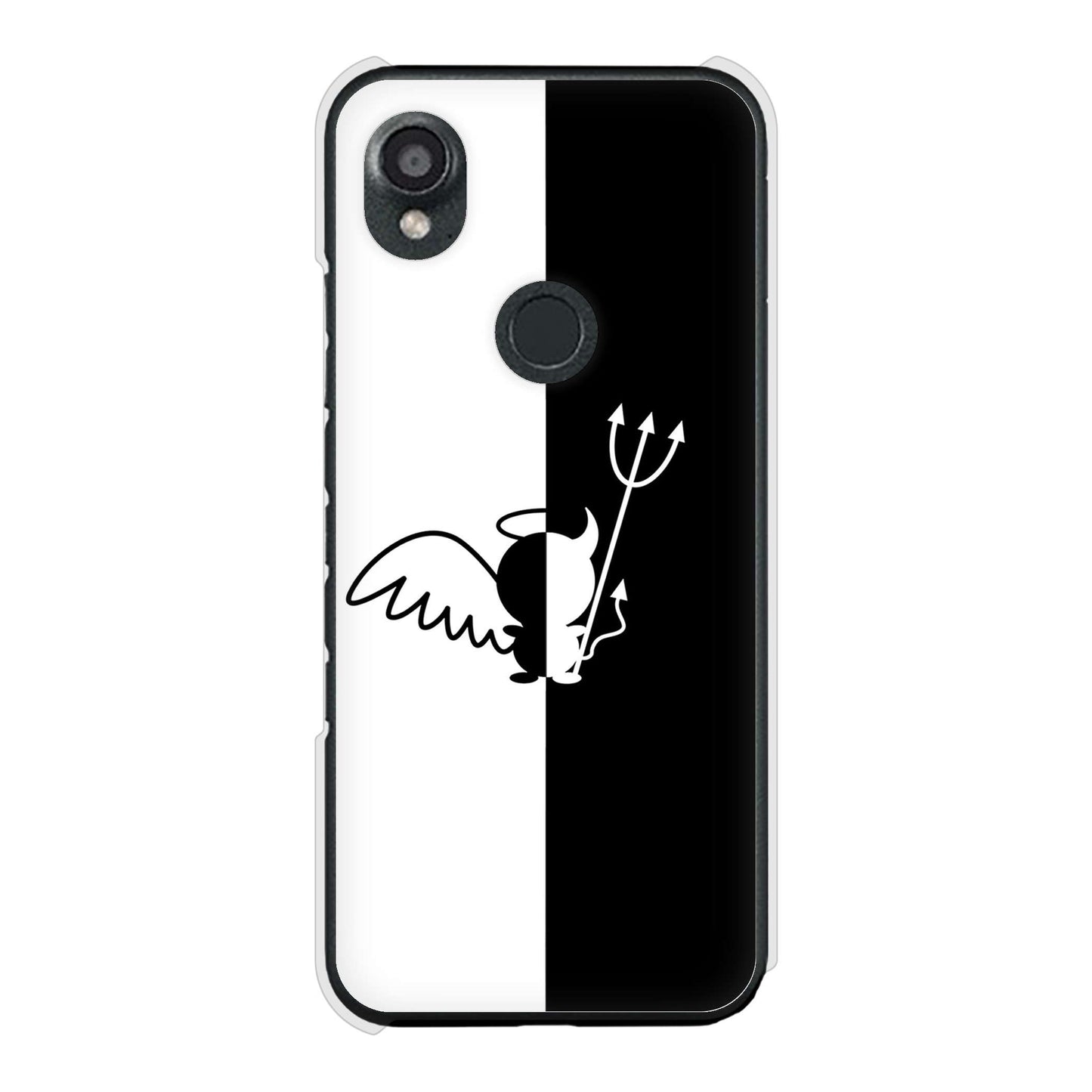 DIGNO SX3 KYG02 au 高画質仕上げ 背面印刷 ハードケース 【027 ハーフデビット】