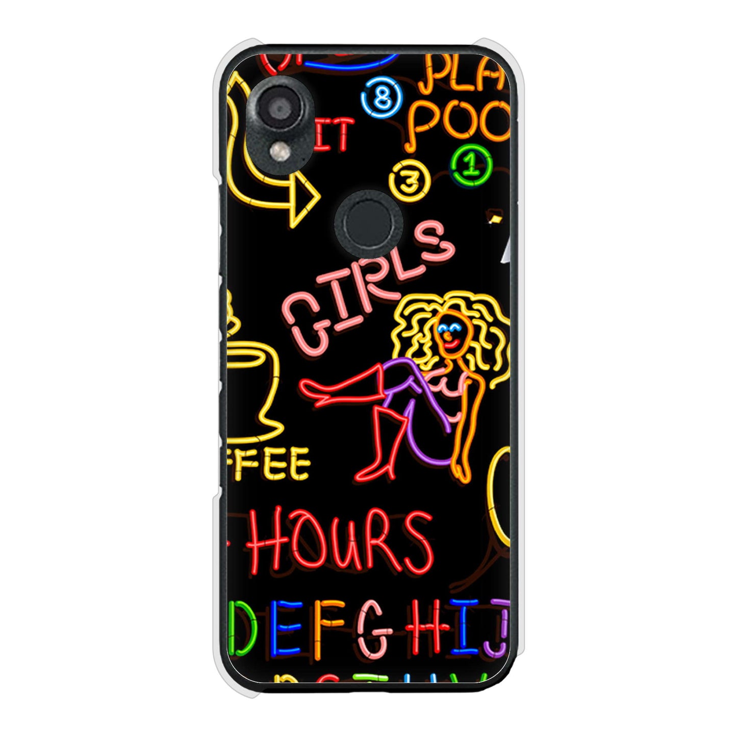 DIGNO SX3 KYG02 au 高画質仕上げ 背面印刷 ハードケース 【284 カジノ】