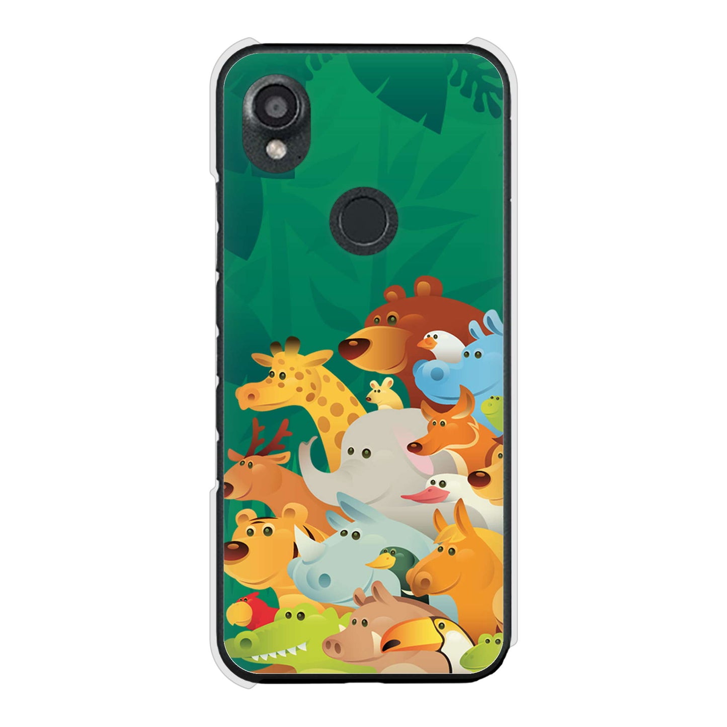 DIGNO SX3 KYG02 au 高画質仕上げ 背面印刷 ハードケース 【370 全員集合】
