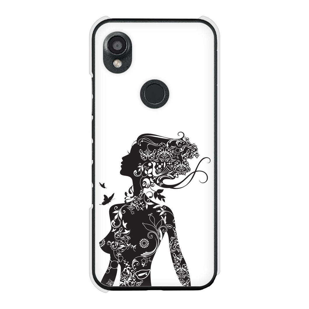 DIGNO SX3 KYG02 au 高画質仕上げ 背面印刷 ハードケース 【384 ボディアート】