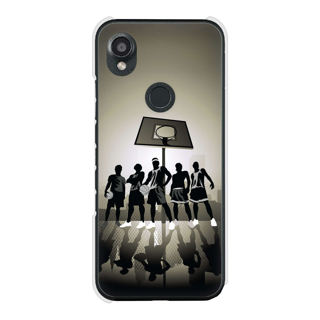 DIGNO SX3 KYG02 au 高画質仕上げ 背面印刷 ハードケース 【389 クールバスケ】