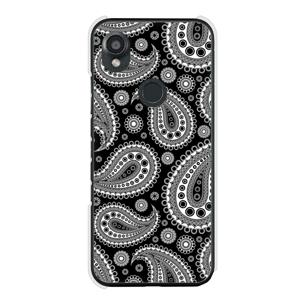 DIGNO SX3 KYG02 au 高画質仕上げ 背面印刷 ハードケースペイズリー