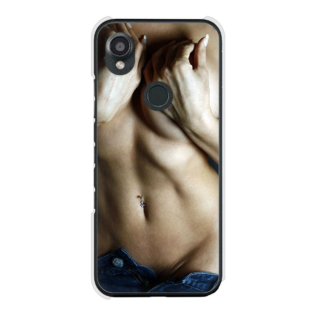 DIGNO SX3 KYG02 au 高画質仕上げ 背面印刷 ハードケース 【602 ボディライン】