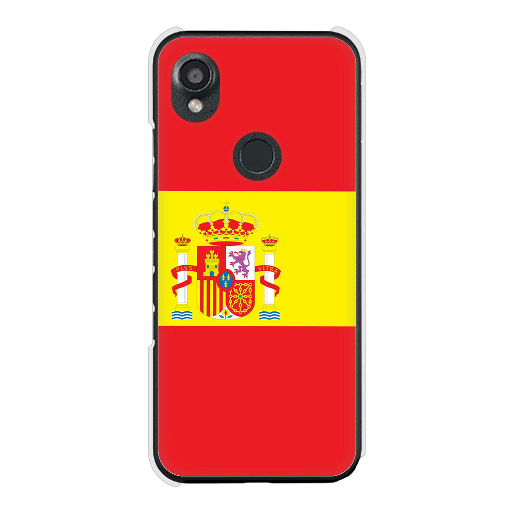 DIGNO SX3 KYG02 au 高画質仕上げ 背面印刷 ハードケース国旗