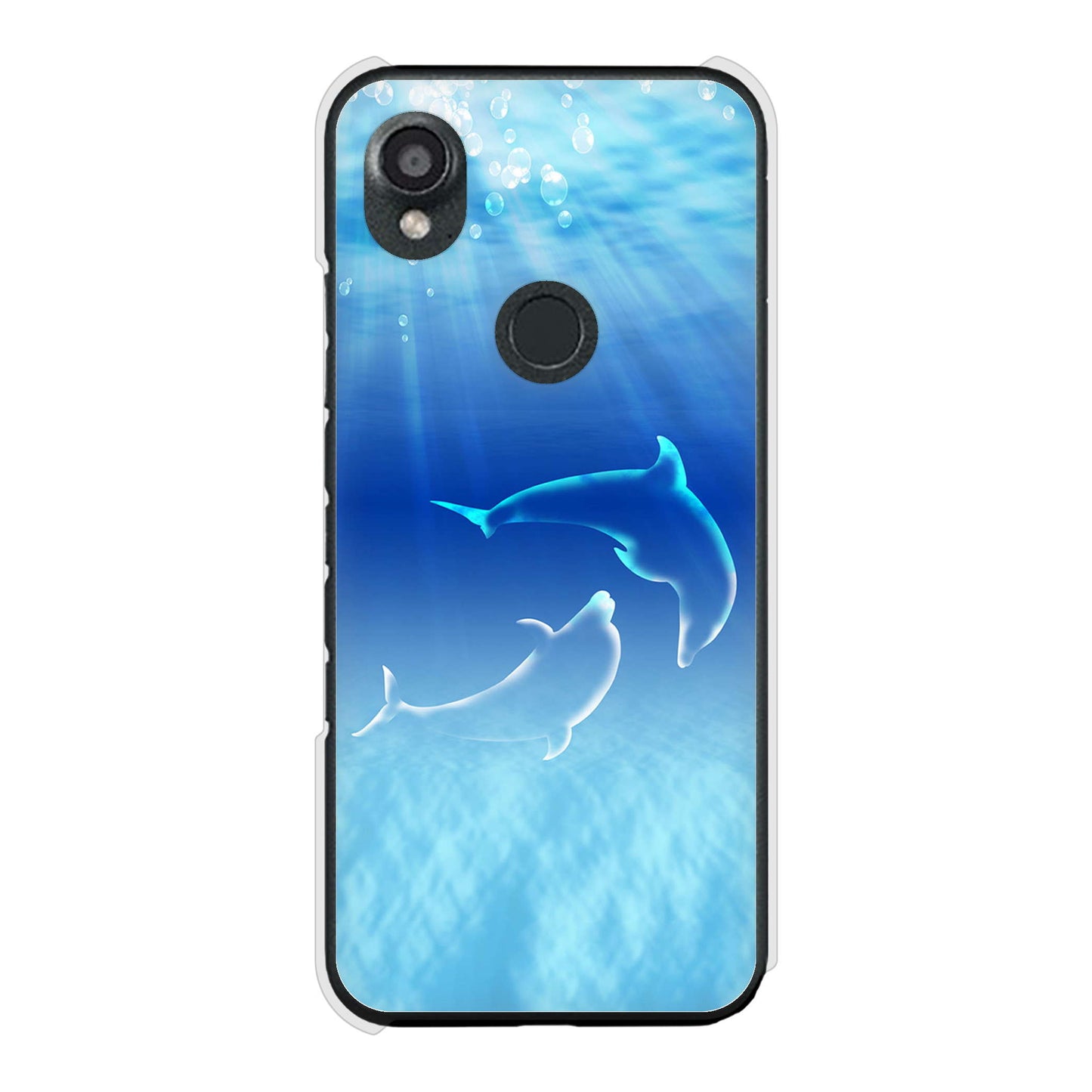 DIGNO SX3 KYG02 au 高画質仕上げ 背面印刷 ハードケース海の守り神