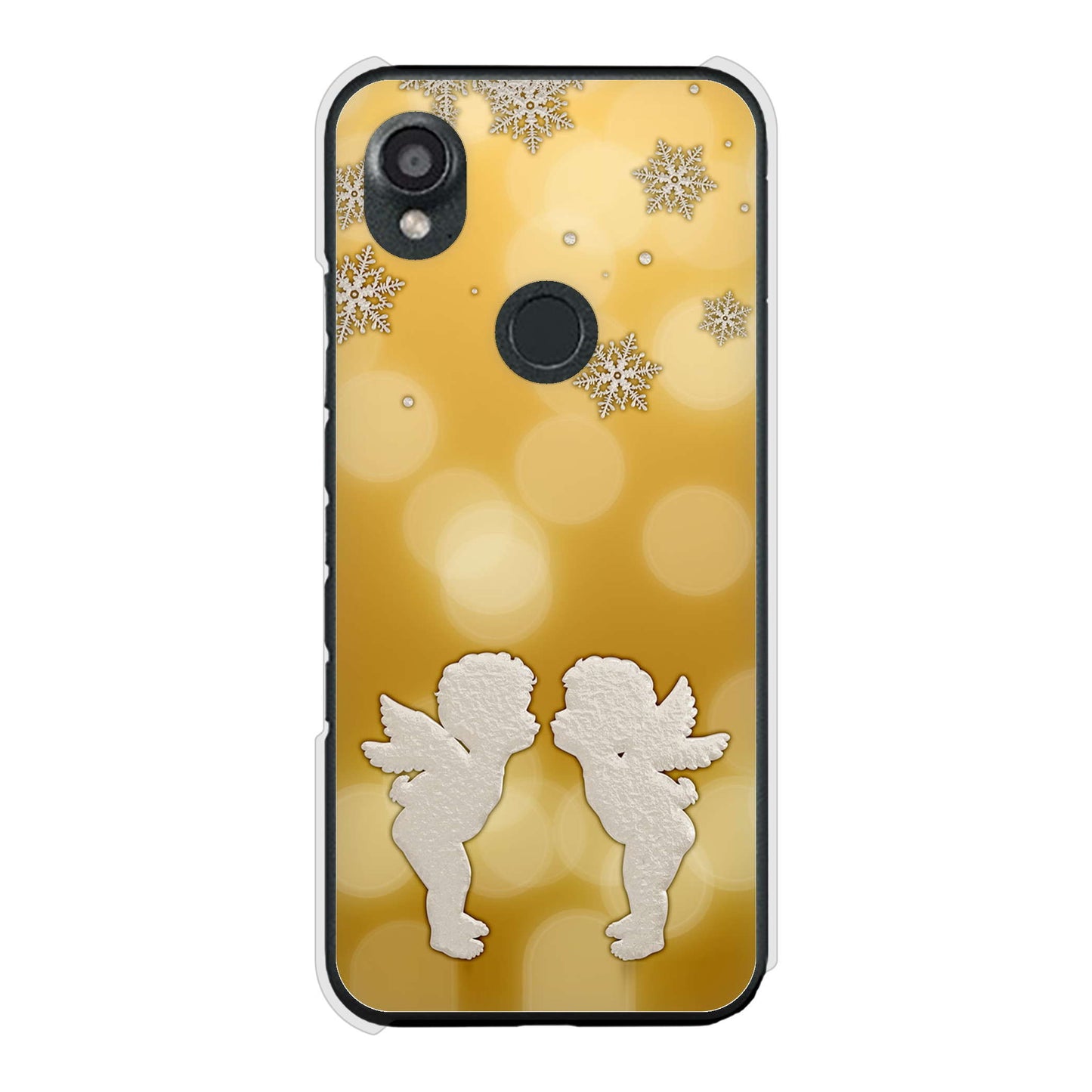 DIGNO SX3 KYG02 au 高画質仕上げ 背面印刷 ハードケースエンジェル