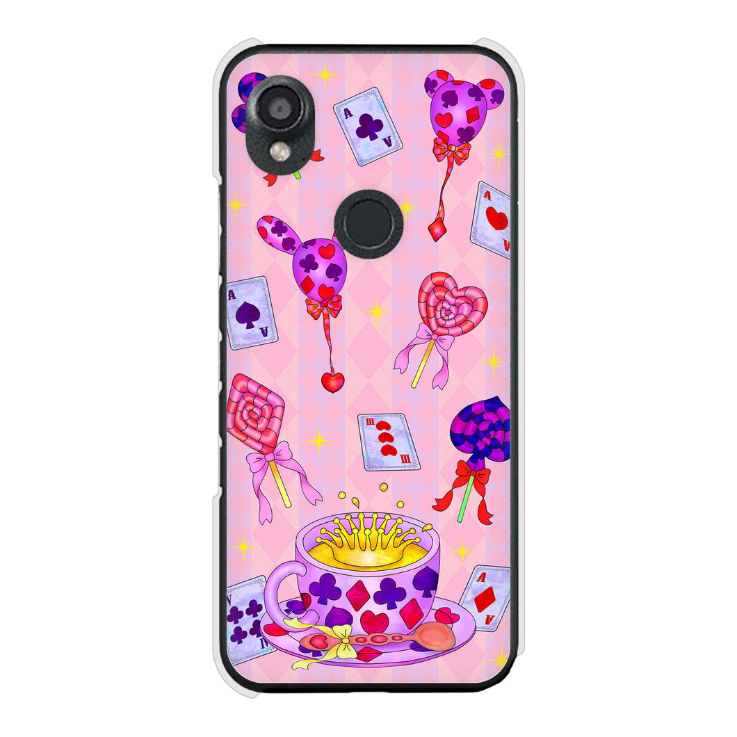 DIGNO SX3 KYG02 au 高画質仕上げ 背面印刷 ハードケースむかいあぐる トランプティー