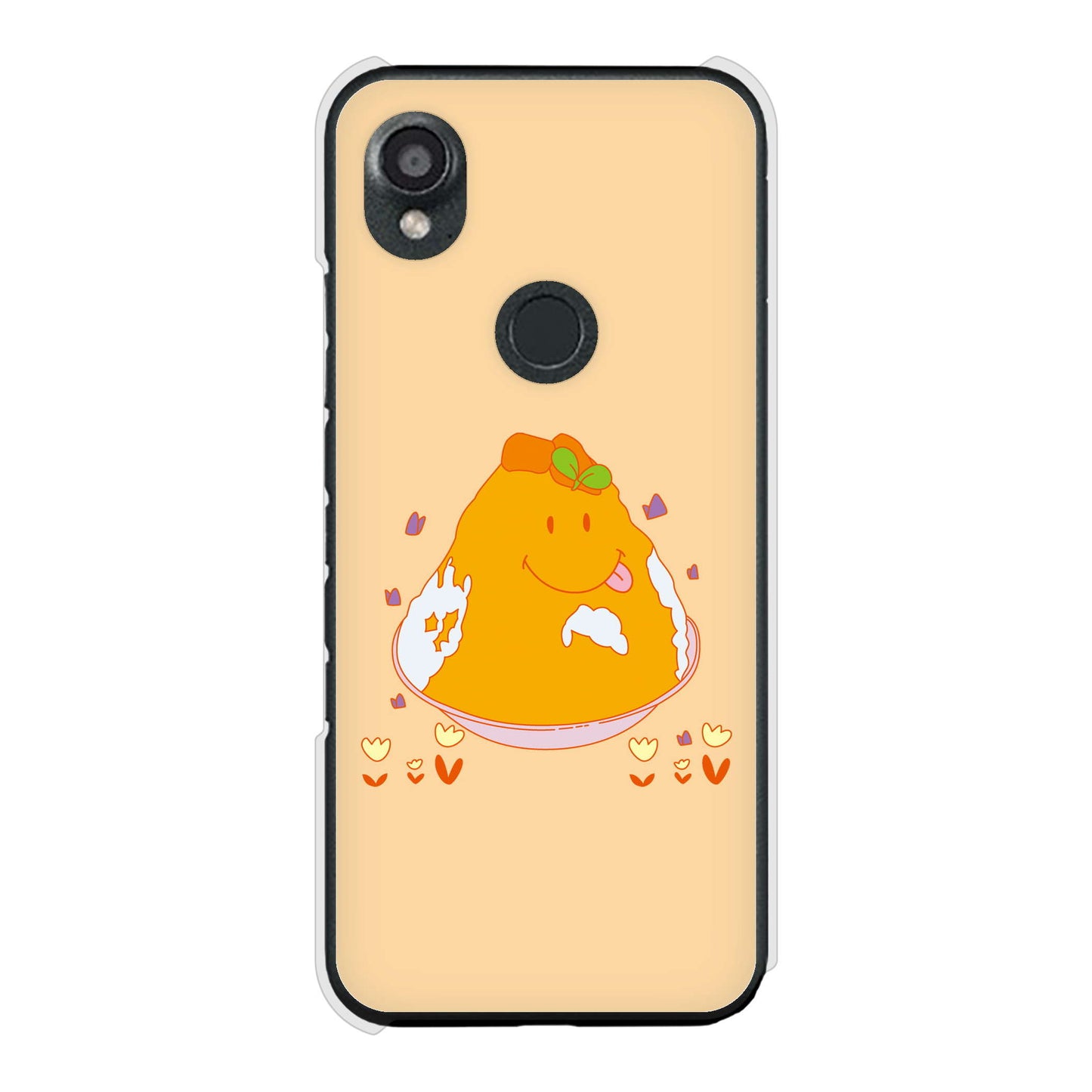 DIGNO SX3 KYG02 au 高画質仕上げ 背面印刷 ハードケーススイーツイラスト