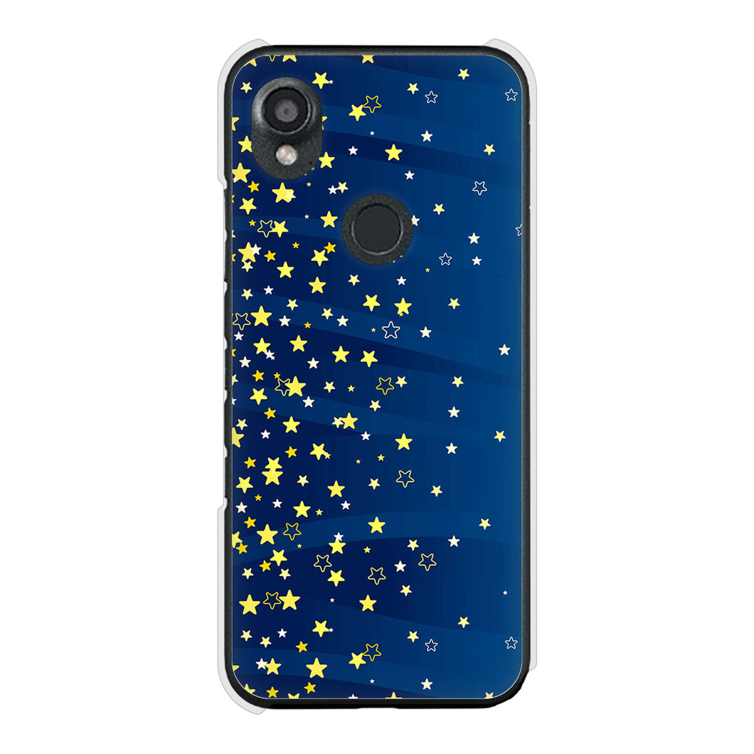 DIGNO SX3 KYG02 au 高画質仕上げ 背面印刷 ハードケース 【VA842 満天の星空】