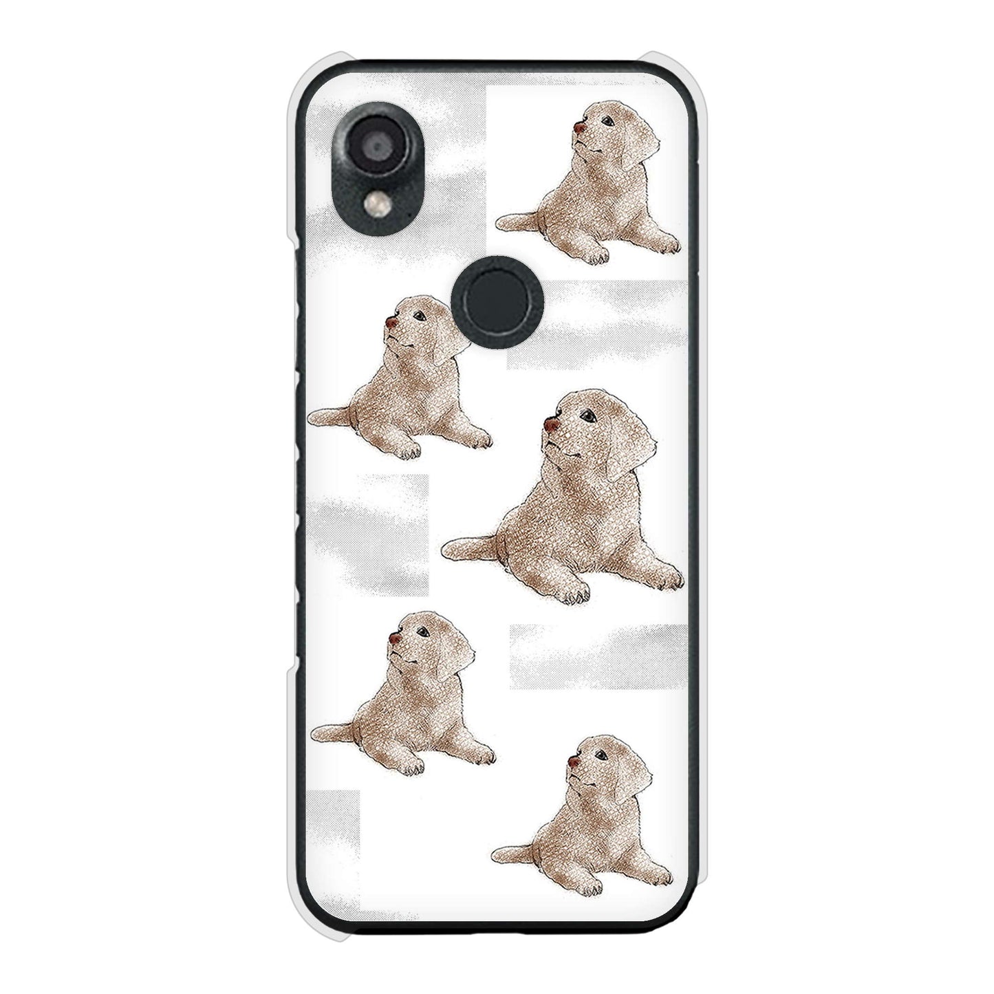 DIGNO SX3 KYG02 au 高画質仕上げ 背面印刷 ハードケースラブラドールレトリバー