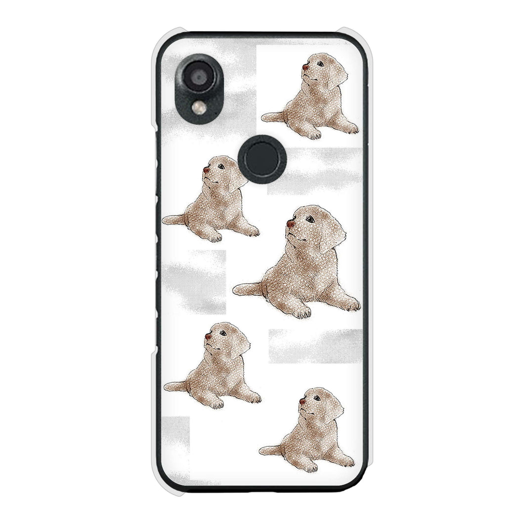 DIGNO SX3 KYG02 au 高画質仕上げ 背面印刷 ハードケースラブラドールレトリバー