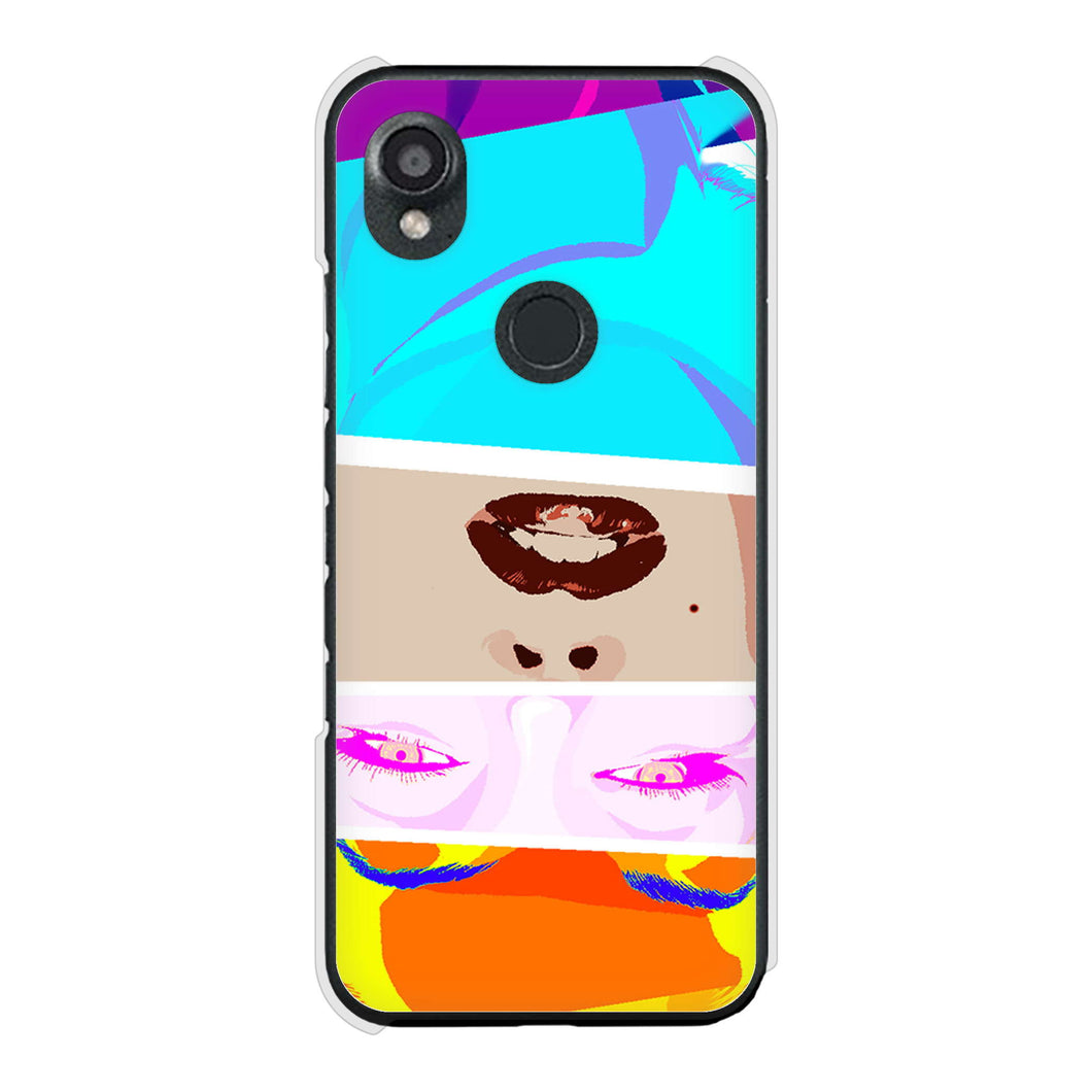 DIGNO SX3 KYG02 au 高画質仕上げ 背面印刷 ハードケースマリリンモンローデザイン