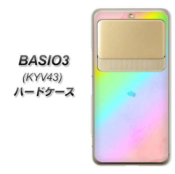 au ベイシオ3 KYV43 高画質仕上げ 背面印刷 ハードケース【YJ287 デザイン】