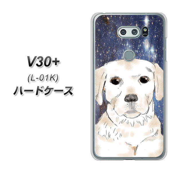 docomo V30+ L-01K 高画質仕上げ 背面印刷 ハードケース【YD820 ラブラドールレトリバー01】