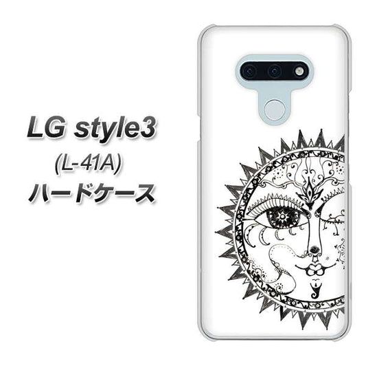 docomo LG style3 L-41A 高画質仕上げ 背面印刷 ハードケース【207 太陽神】