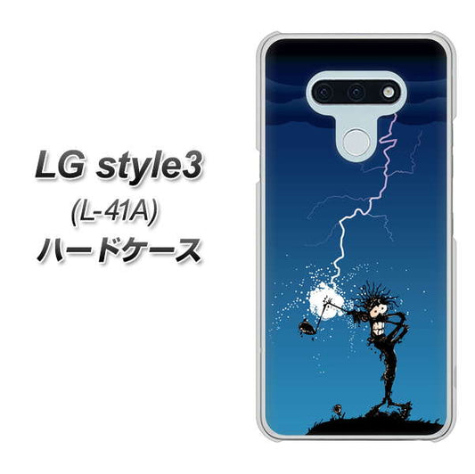 LG style3 L-41A docomo 417 ゴルファーの苦難 ハードケース 背面印刷