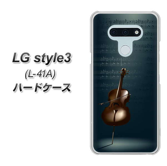 LG style3 L-41A docomo 441 楽譜 ハードケース 背面印刷