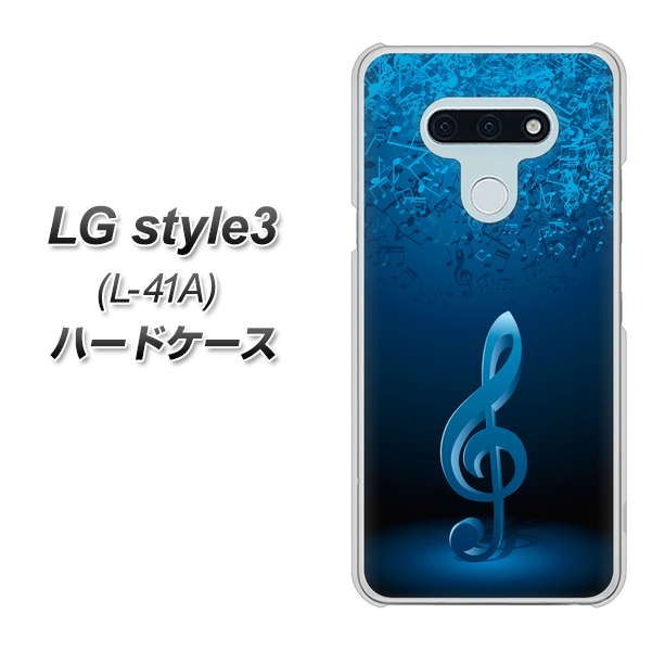 docomo LG style3 L-41A 高画質仕上げ 背面印刷 ハードケース【588 オーケストラ】