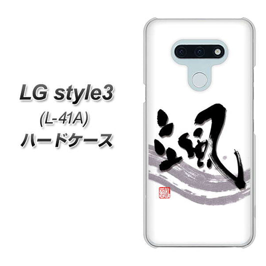 docomo LG style3 L-41A 高画質仕上げ 背面印刷 ハードケース【OE827 颯】