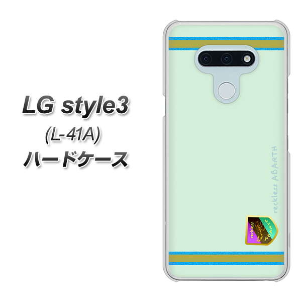 docomo LG style3 L-41A 高画質仕上げ 背面印刷 ハードケース【YC938 アバルト09】