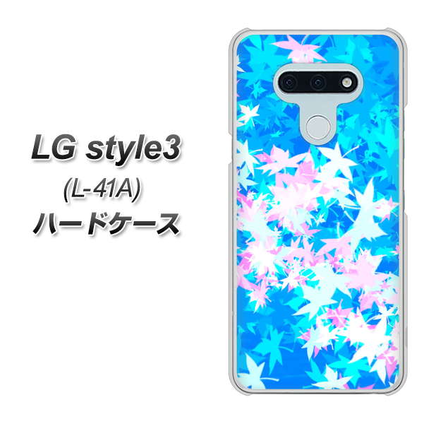 docomo LG style3 L-41A 高画質仕上げ 背面印刷 ハードケース【YJ290 デザインもみじ】
