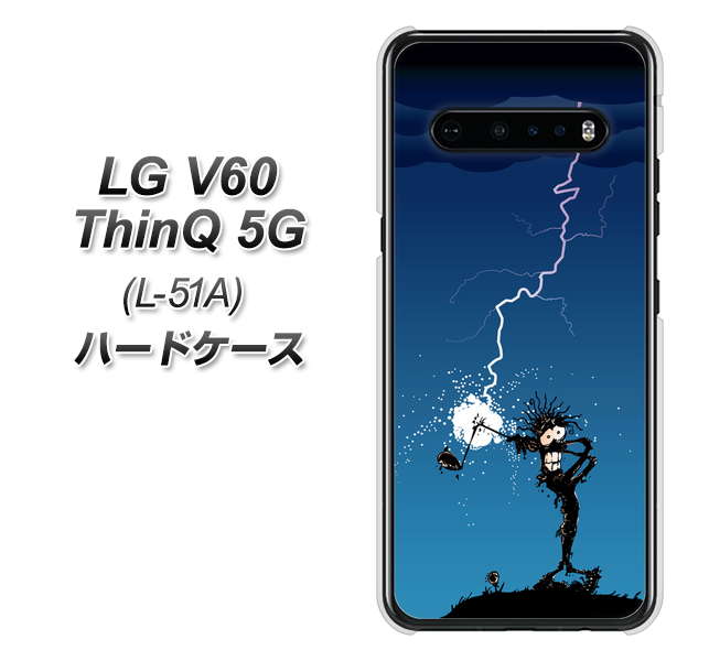 docomo LG V60 ThinQ 5G L-51A 高画質仕上げ 背面印刷 ハードケース【417 ゴルファーの苦難】