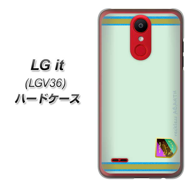 au エルジー イット LGV36 高画質仕上げ 背面印刷 ハードケース【YC938 アバルト09】