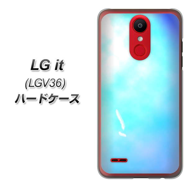 au エルジー イット LGV36 高画質仕上げ 背面印刷 ハードケース【YJ291 デザイン 光】