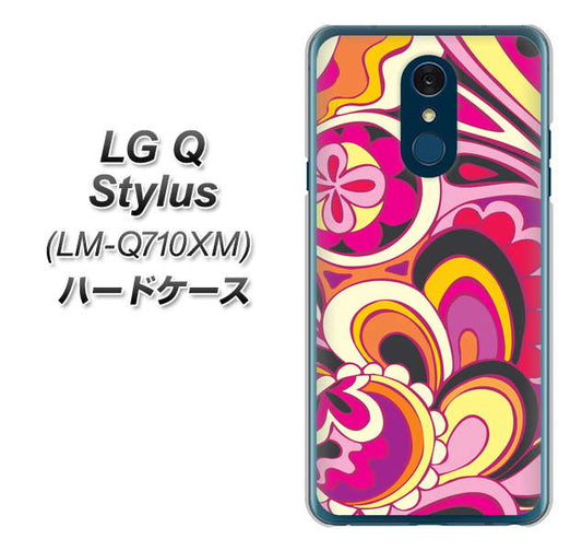LG Q Stylus LM-Q710XM 高画質仕上げ 背面印刷 ハードケース【586 ブローアップカラー】