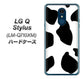 LG Q Stylus LM-Q710XM 高画質仕上げ 背面印刷 ハードケース【1069 ダルメシアンBig】