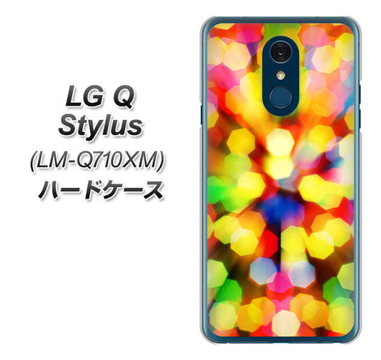 LG Q Stylus LM-Q710XM 高画質仕上げ 背面印刷 ハードケース【VA874 未来へのワープ】