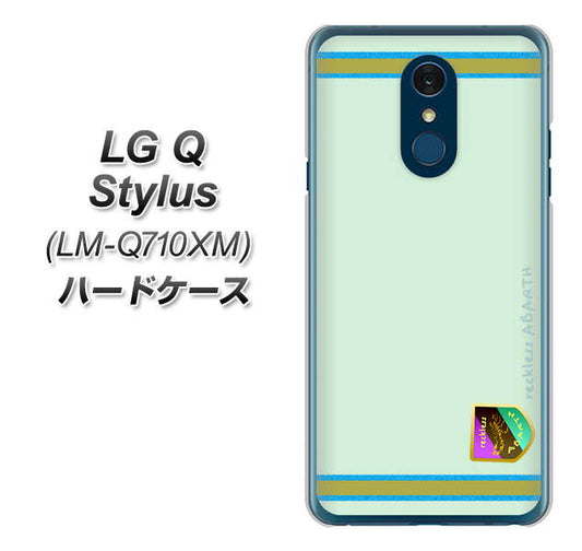 LG Q Stylus LM-Q710XM 高画質仕上げ 背面印刷 ハードケース【YC938 アバルト09】
